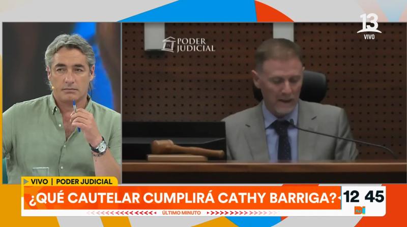 Cathy Barriga no cumplirá prisión preventiva