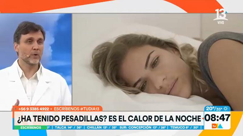 Pesadillas son constantes por la ola de calor nocturna