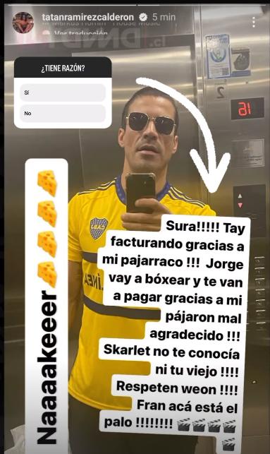Sebastián Ramírez y sus mensajes en redes sociales