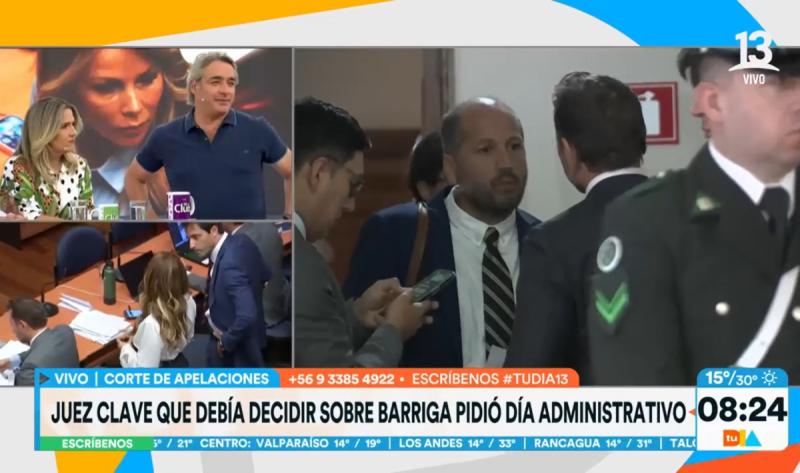 Juez clave en caso Cathy Barriga