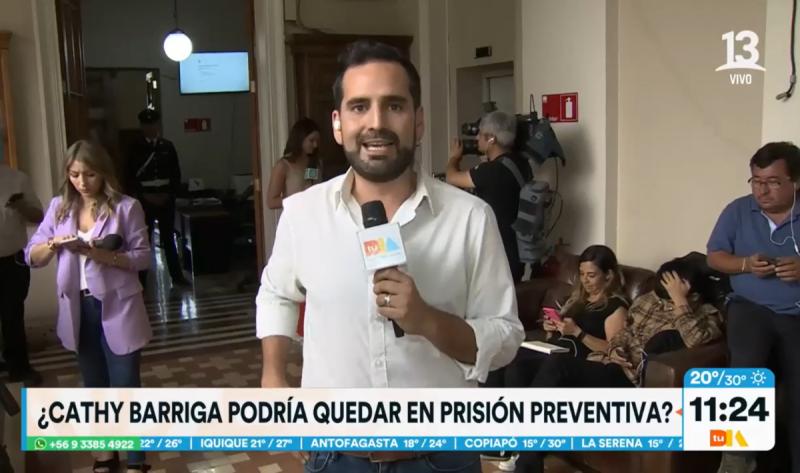 Gabriel Alegría esperando decisión en caso Cathy Barriga