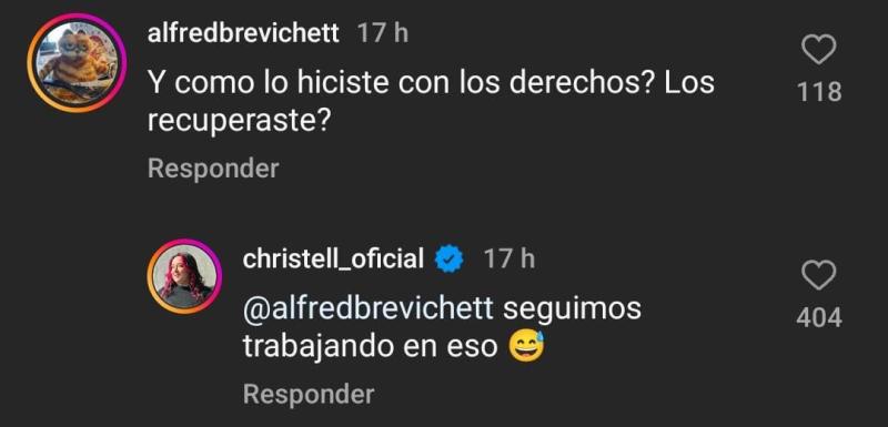Christell no tiene los derechos de Dubidubidu