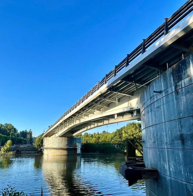 Puente Cau Cau - Imagen: Mop Los Ríos