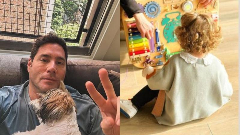 Pancho Saavedra y su hija Laura