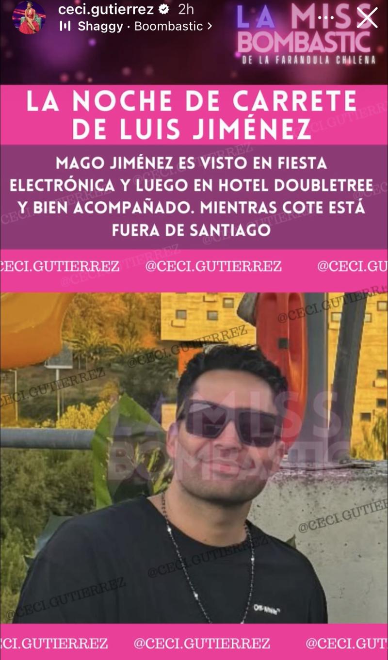 Luis Jiménez estaría disfrutando de su soltería