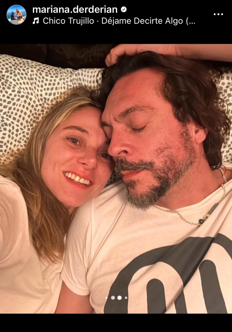 Mariana Derderián y Mauricio Jürgensen - Instagram