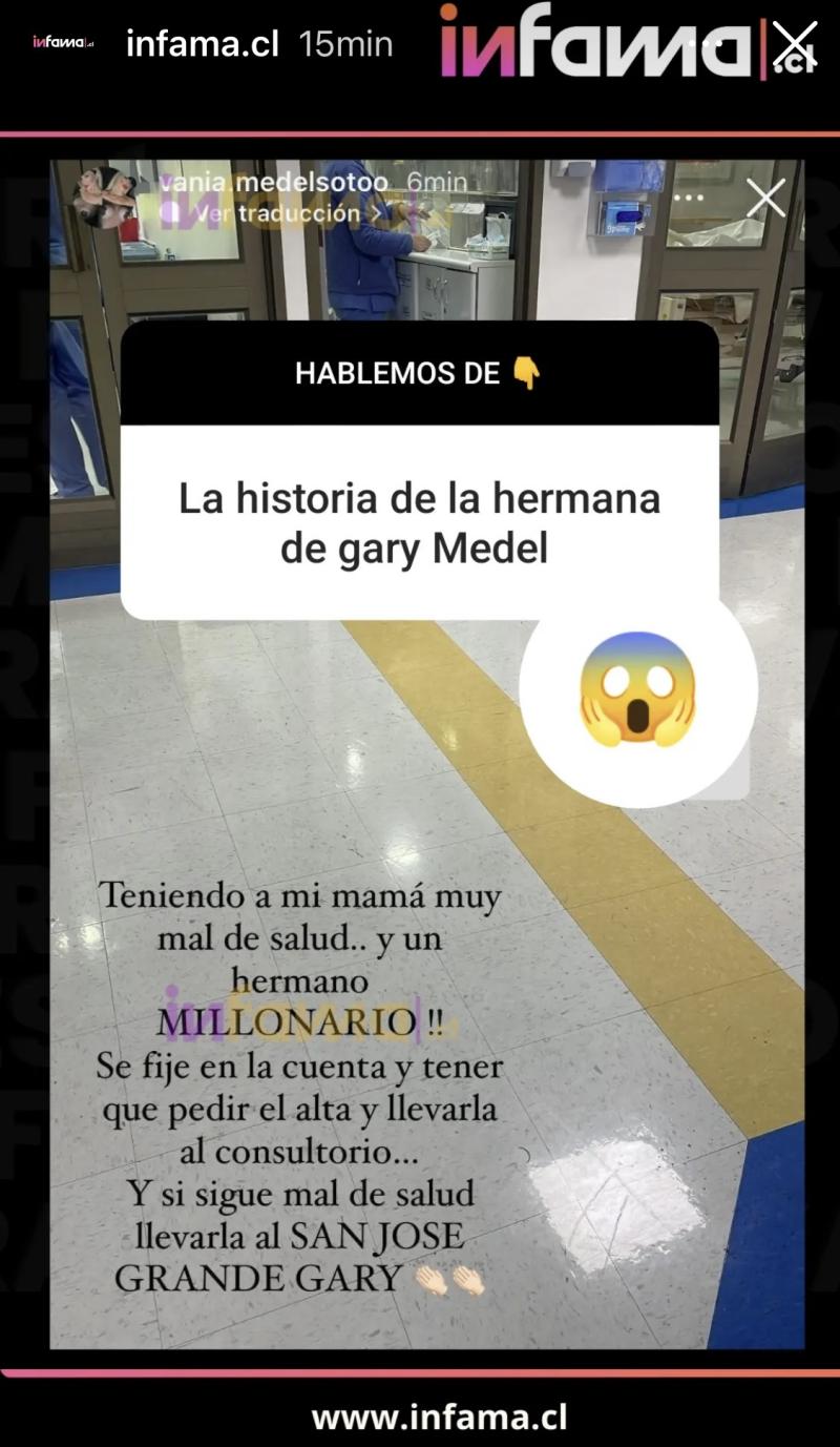 Hermana de Gary Medel arremete sin filtros en contra del futbolista