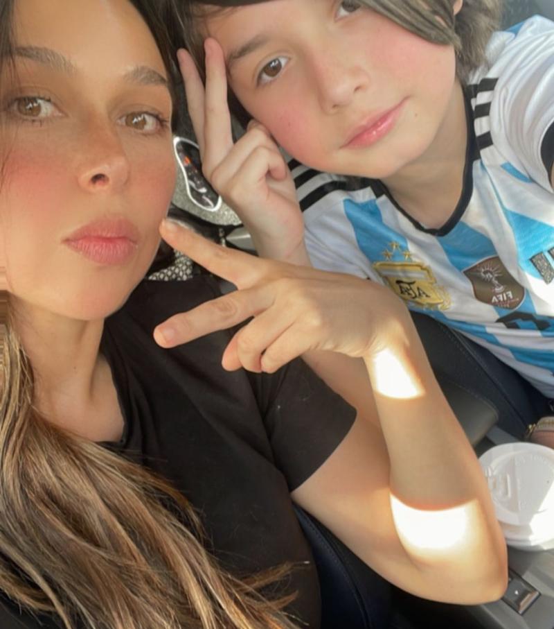 Joyce Castiblanco y su hija Benjamín