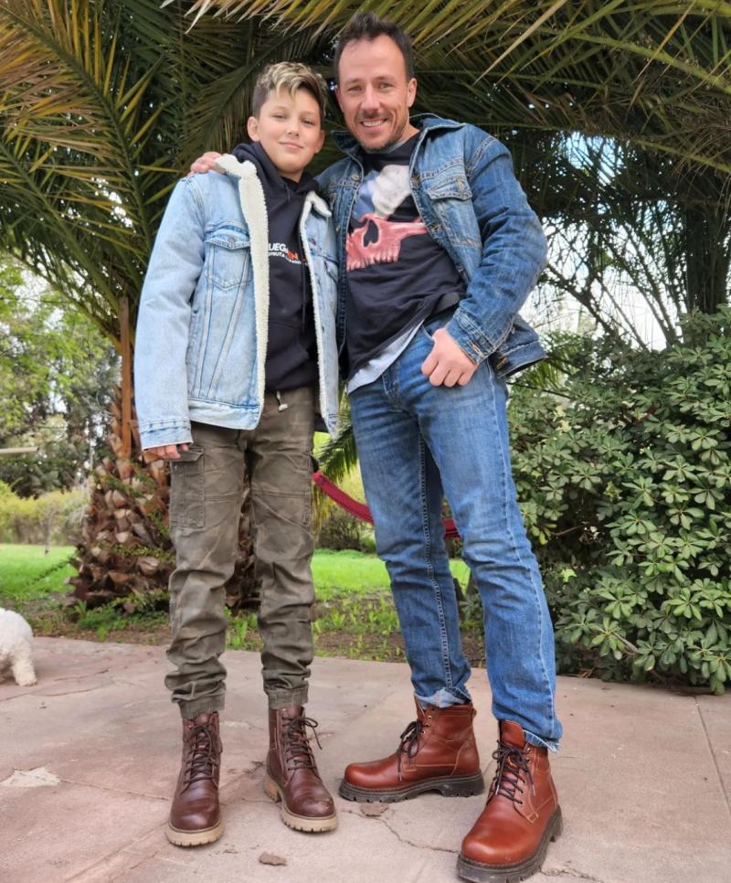 Gonzalo Egas y Noah - Instagram