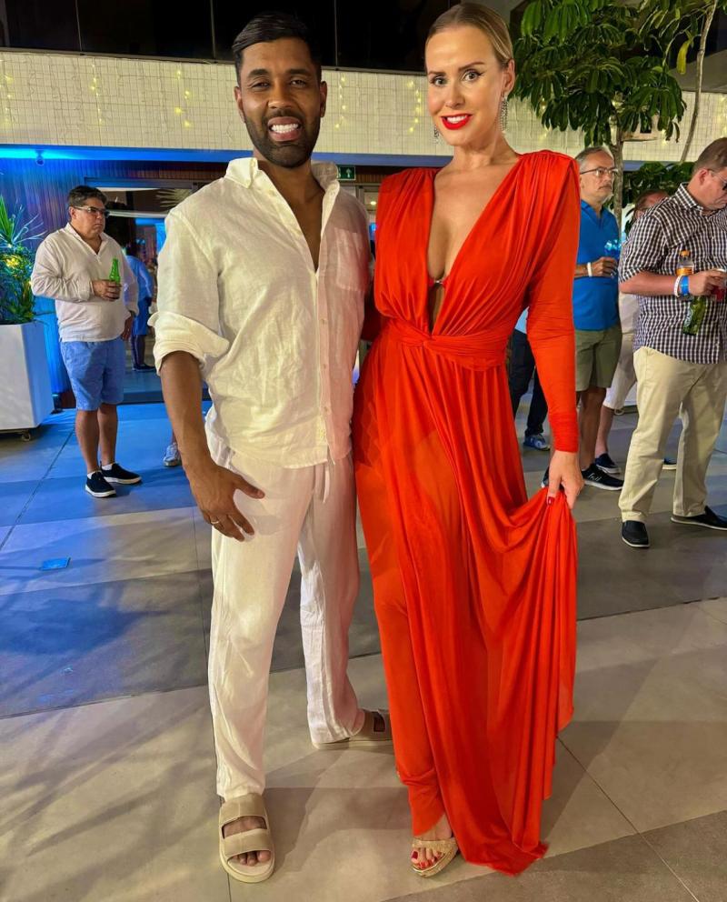 Lola Melnyck y su novio Marcio - Instagram