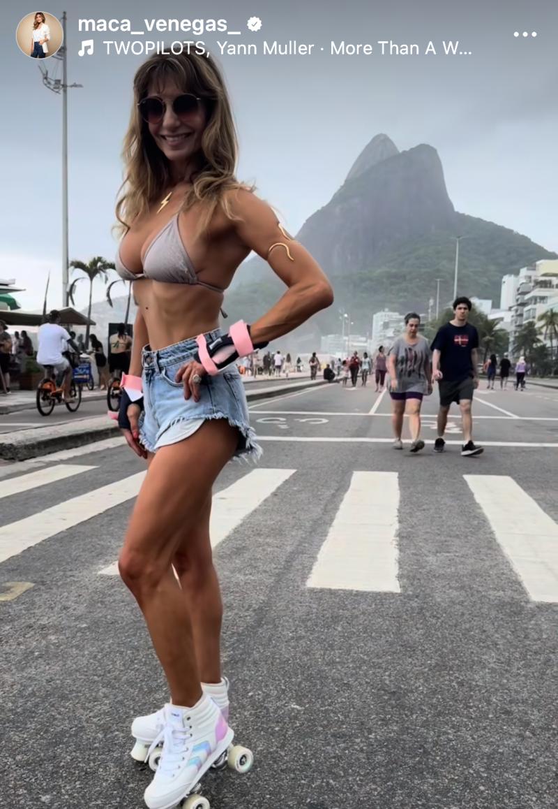 La tonificada figura de Macarena Venegas - Instagram