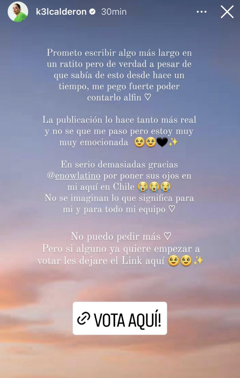 Kel Calderón - Instagram