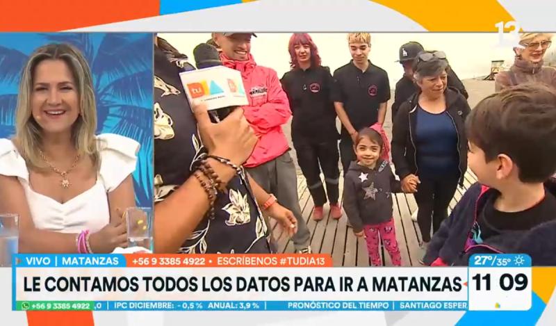 Pequeña fanática de Tu Día