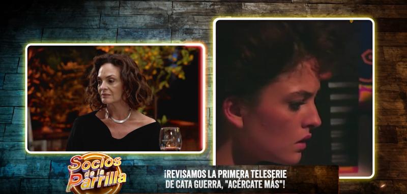 Así se veía Catalina Guerra en su primera teleserie