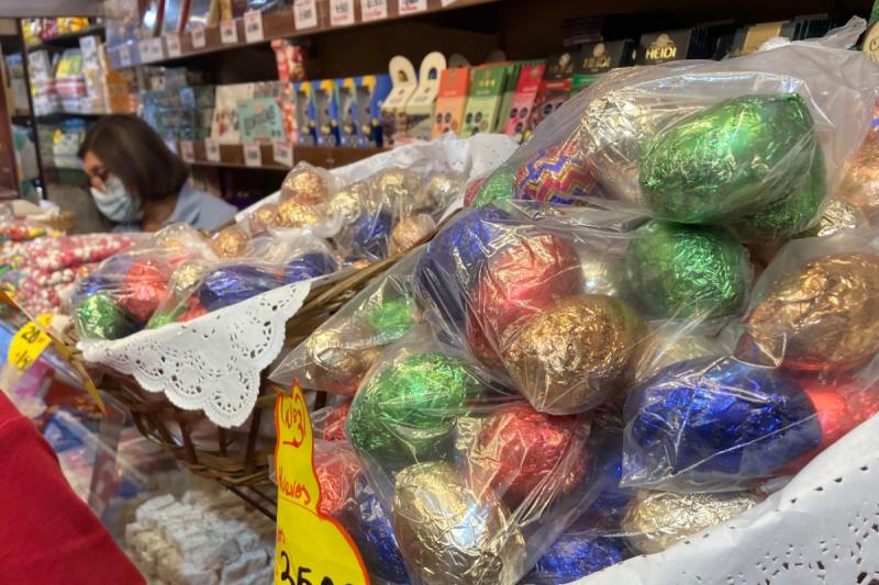 Huevitos de pascua en Semana Santa