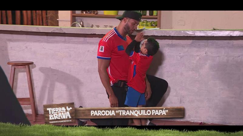 Fabio y Miguelito actúan "Tranquilo papá"