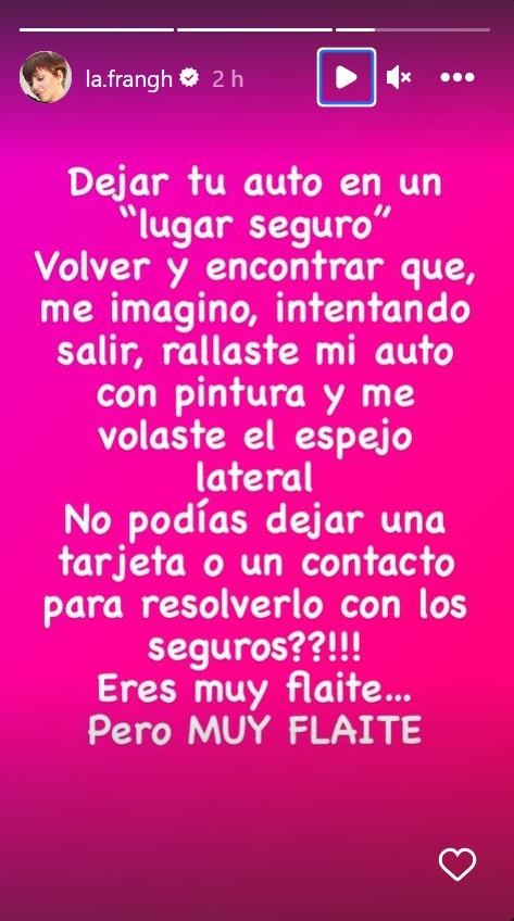 Descargo de Fran García-Huidobro