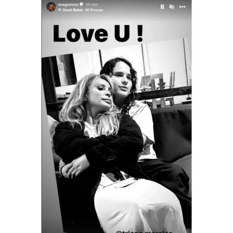 Eva Gómez y su hija Triana