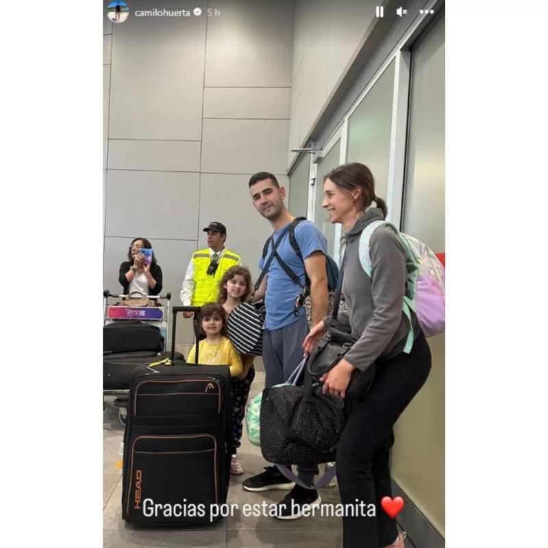 Camilo Huerta y su especial reencuentro