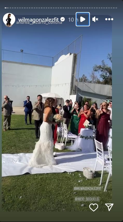 Vestido de Wilma González