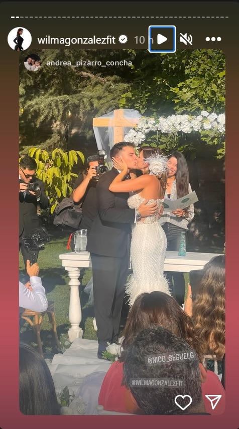 Vestido de Wilma González