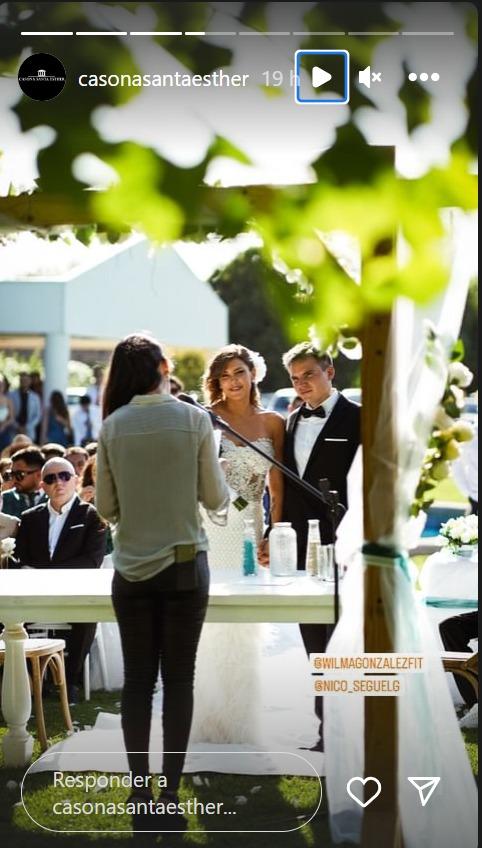 Vestido de Wilma González