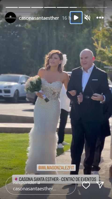 Vestido de Wilma González