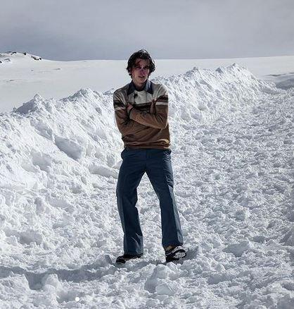 Agustín Lain, actor de La Sociedad de la Nieve - Instagram