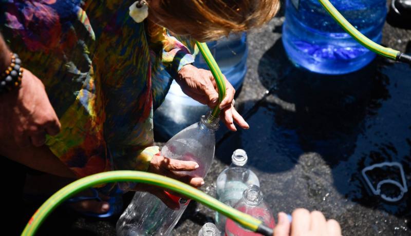 Corte de agua - Agencia Uno