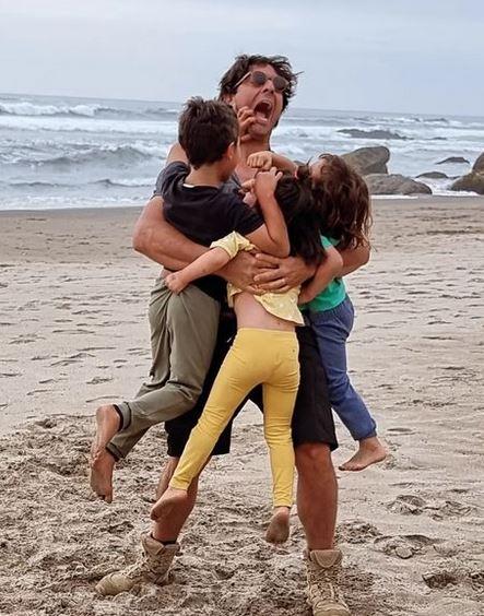 Cristian Riquelme explica por qué sus hijos no usan celular - Instagram