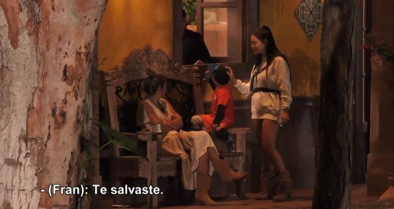 Miguelito y Fran Undurraga