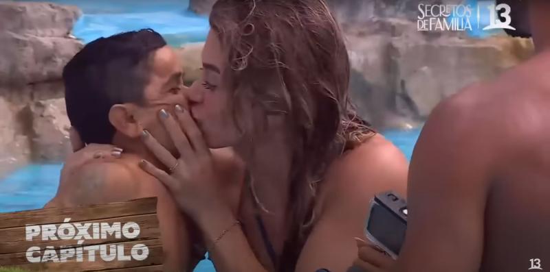 Gabrieli Moreira besa a Miguelito