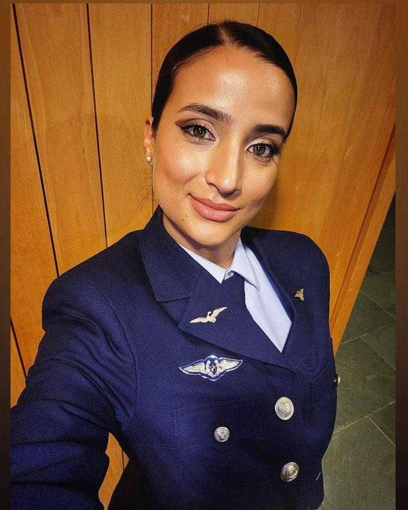 Michelle Martin, piloto de la FACh candidata al Miss Universo Chile 2024 - Instagram