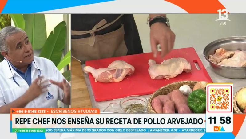 ¿El pollo con o sin cuero?