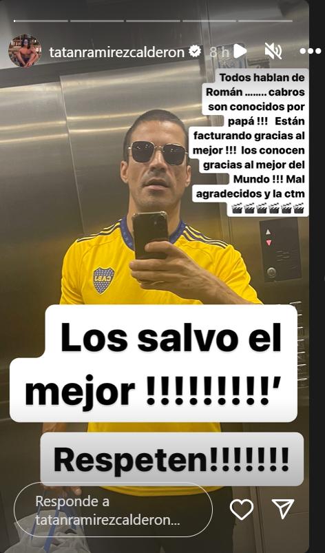 Sebastián Ramírez y sus mensajes en redes sociales