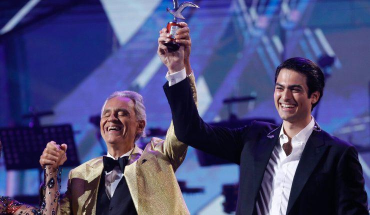 Andrea Bocelli y Matteo Bocelli. Créditos: Agencia UNO