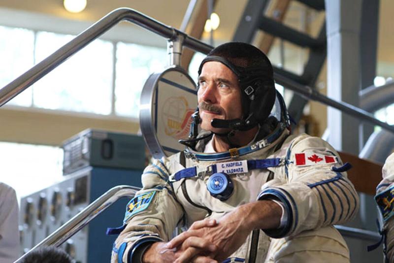 El astronauta Chris Hadfield. Créditos: NASA