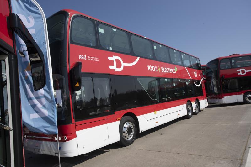 Micro de dos pisos tendrán nuevo recorrido - Créditos: Agencia Uno