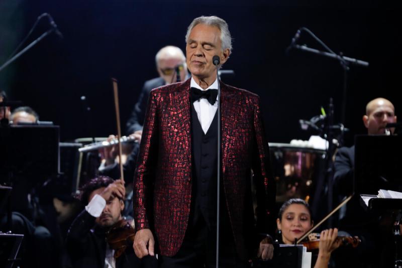 Reacciones al show de Andrea Bocelli