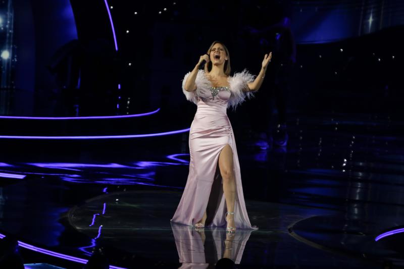 Pia Toscano invitada de Andrea Bocelli - Agencia Uno