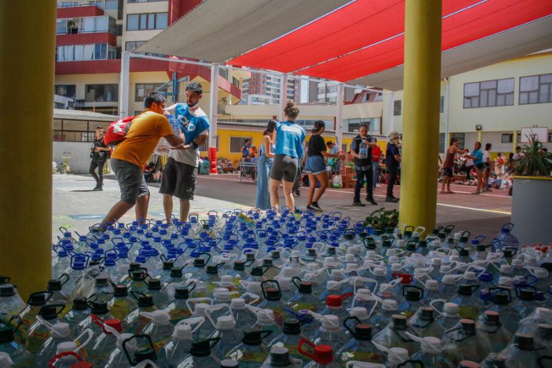 Estos son los centros de acopio en la Región Metropolitana