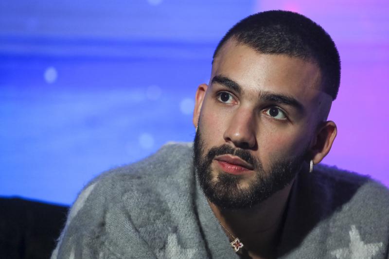 Manuel Turizo en conferencia de prensa - Créditos: Aton