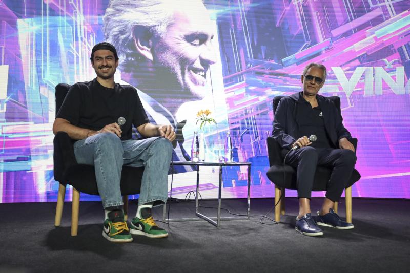 Andrea Bocelli y su hijo Matteo