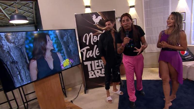 Luis Mateucci y Chama se preparan para bailar