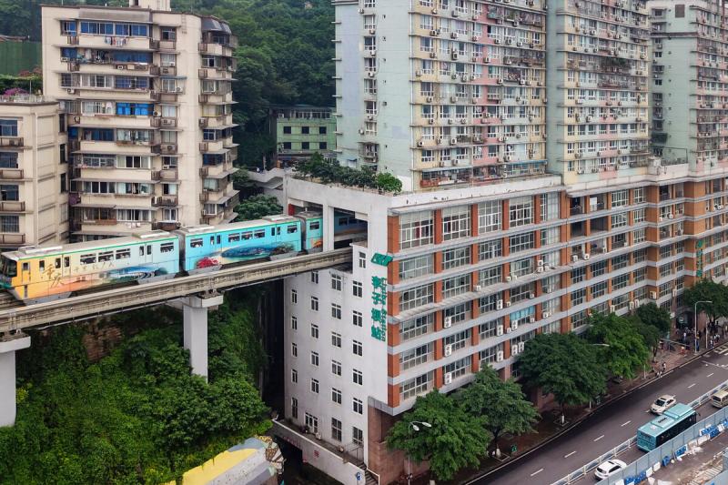 Metro de Chongqing. Créditos: Xakata.com