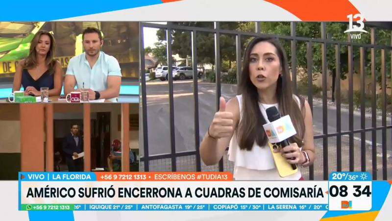 Américo fue víctima de un violento asalto