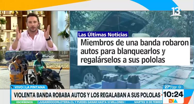 Banda robaba vehículos para regalarselos a sus pololas