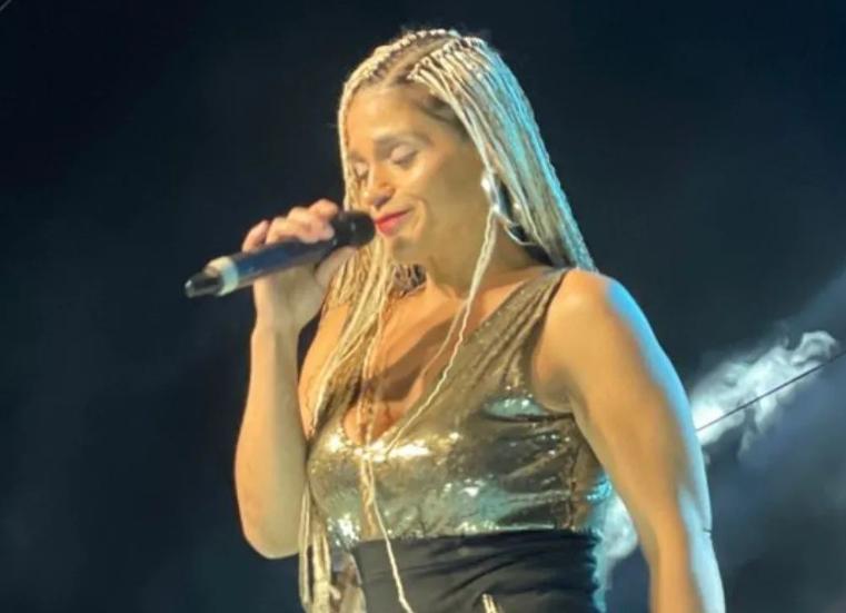 Kathy Orellana, ex cantante de 'Rojo'.