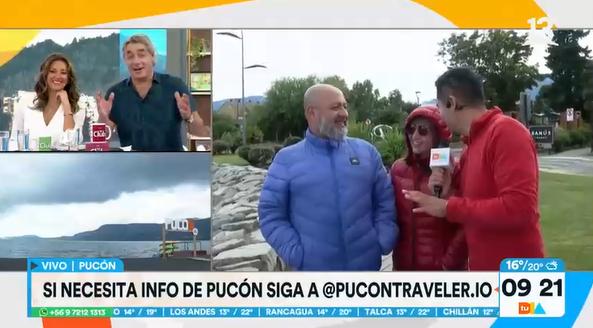 Pareja de santiaguinos se roba la película en Tu Día - Créditos: Captura Canal 13