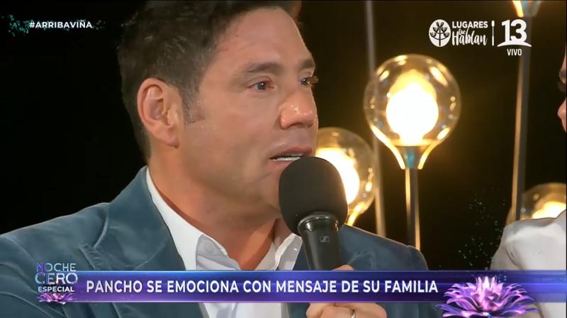 Pancho Saavedra se emocionó por mensaje de su abuelita
